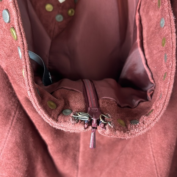 Nasty Gal Genuine Suede Appliqué Halterneck Mini Dress - Picture 17 of 17